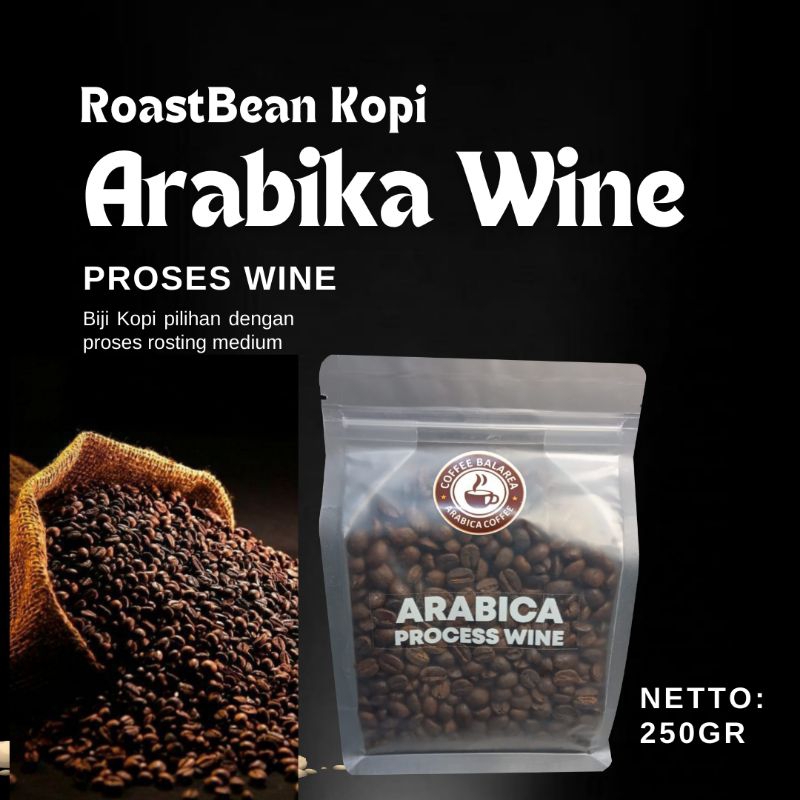 

Kopi Arabika 250 gram rosting