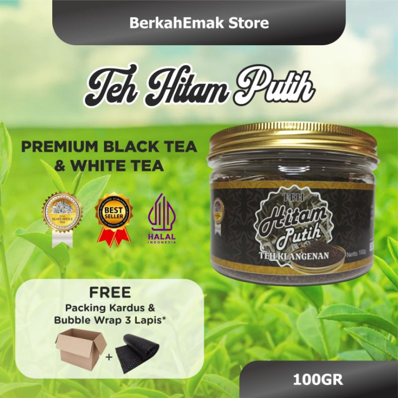 

TEH HITAM PUTIH - TEH KESEHATAN - TEH SULTAN-100% ASLI DAUN TEH