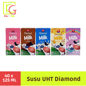 

Diamond Milk UHT 125 ml (khusus pengiriman instan dan same day)