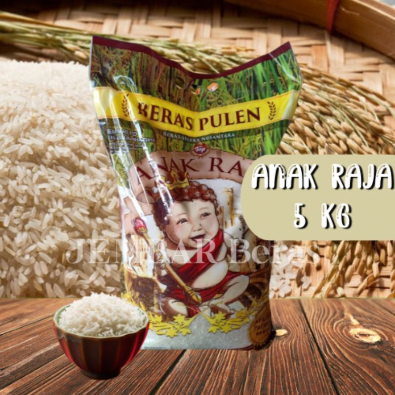 

Beras premium ANAK RAJA isi 5KG