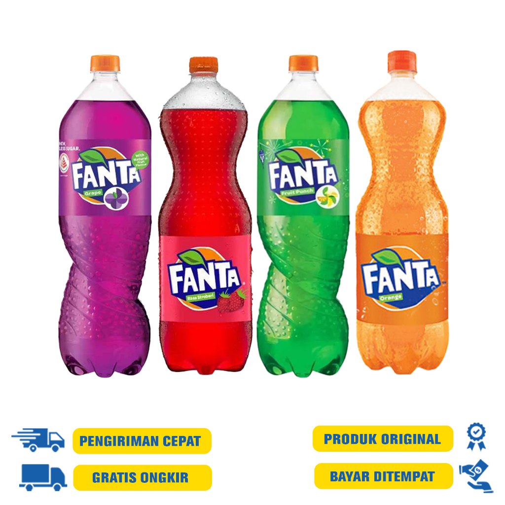 

Fanta Pet - Strawberry 1 Liter | Fruit Punch 1,5 Liter