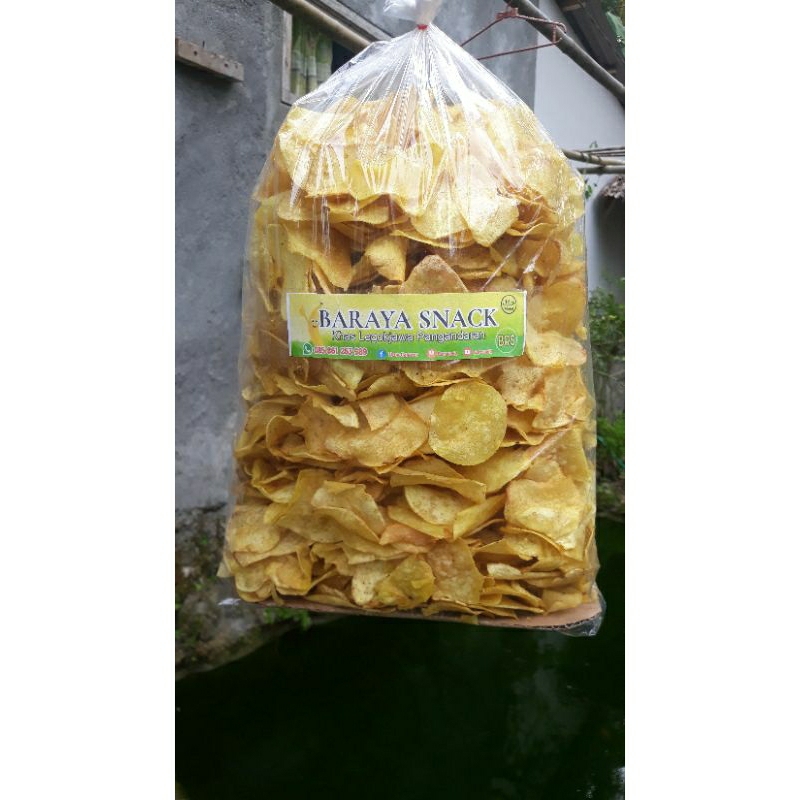 

keripik talas 1kg(renyah,tidak gatal)