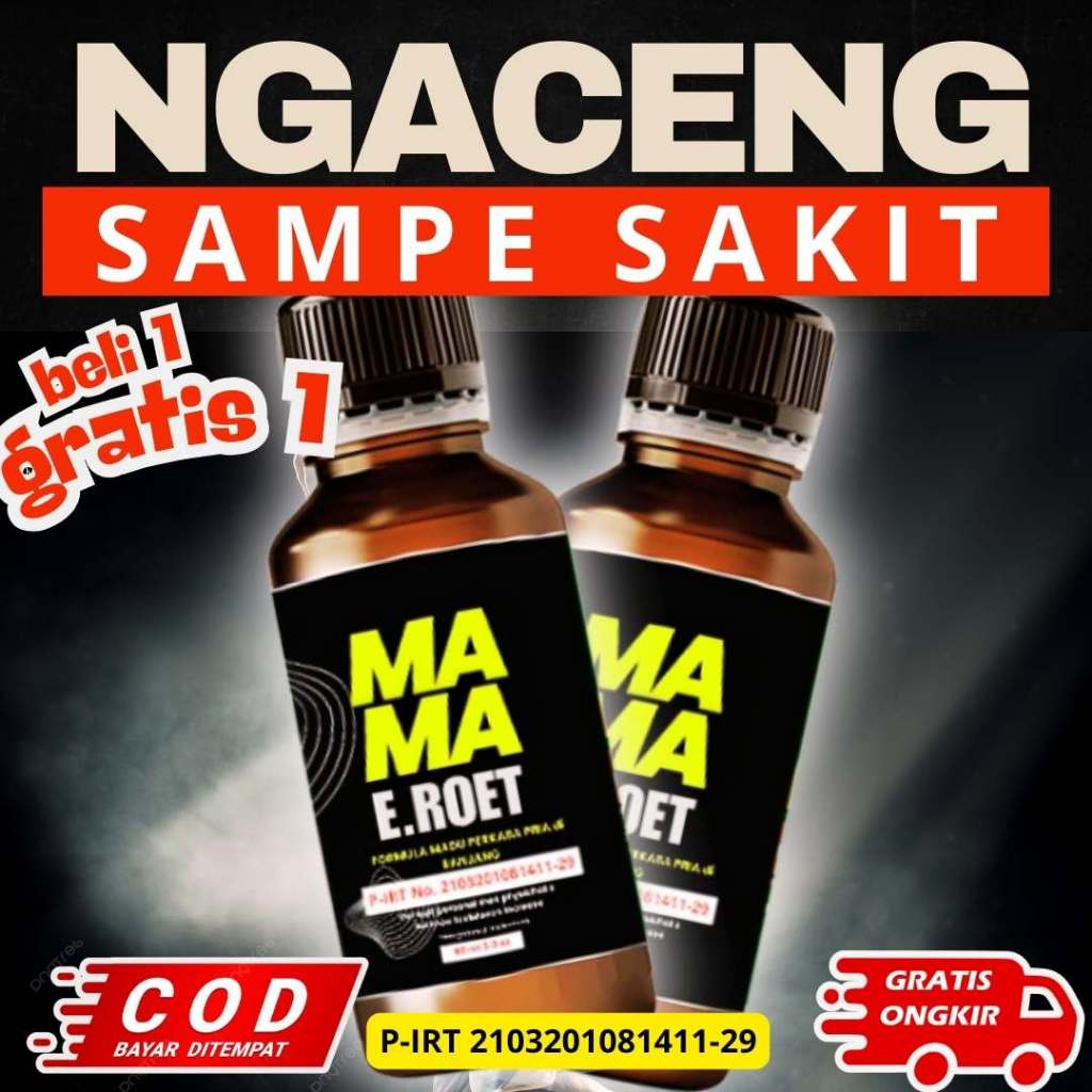 

MA EROT ASLI ORIGINAL BESAR PANJANG TAHAN LAMA BELI 1 GRATIS 1