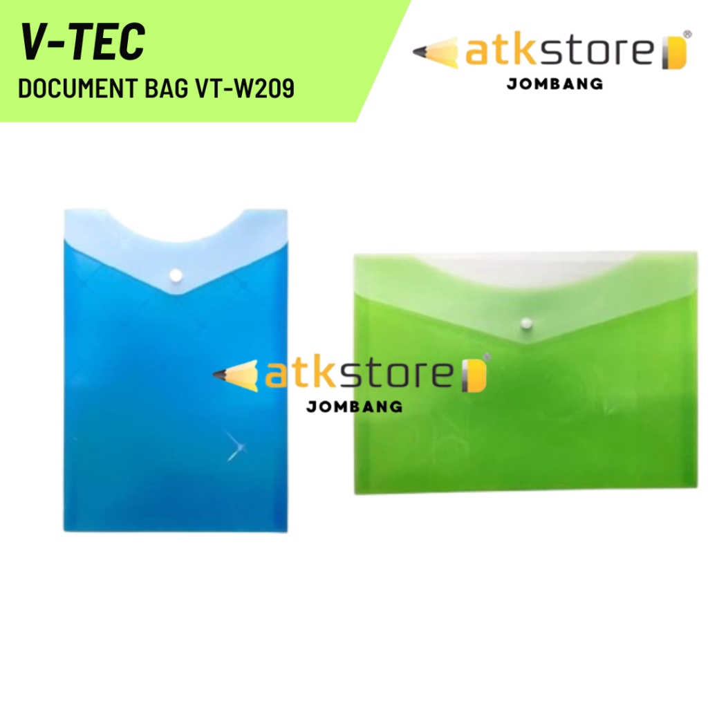 

Map File Dokumen Kancing F4 V-TEC VT-W209 / V-TEC Document Bag Type VT-W209 2V Folio