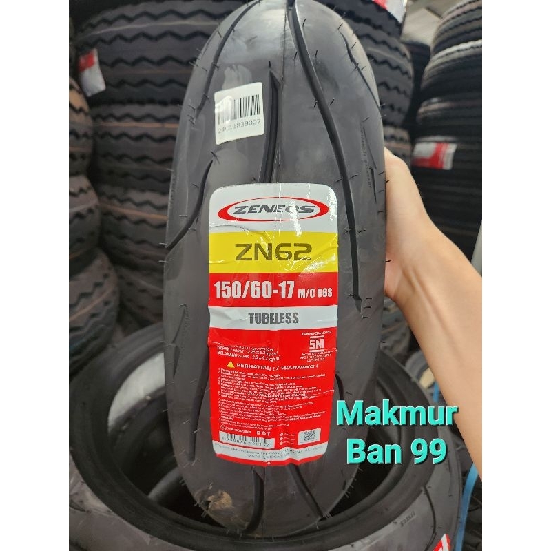 Ban Motor Zeneos 150/60-17 ZN62 Tubeless