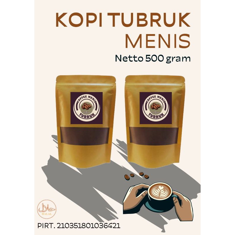 

KOPI TUBRUK 500GRAM MURAH NIKMAT DAN DI JAMIN ENAK BERKUALITAS