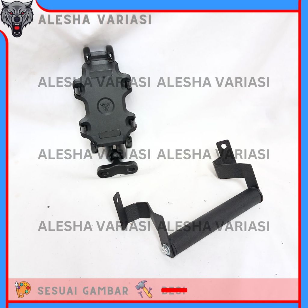 PAKET HOLDER GPS HP CBR 250 RR PHONE HOLDER MOTOWOLF ALUMUNIUM STANG MOTOR BRAKET BRACKET BREKET HOL