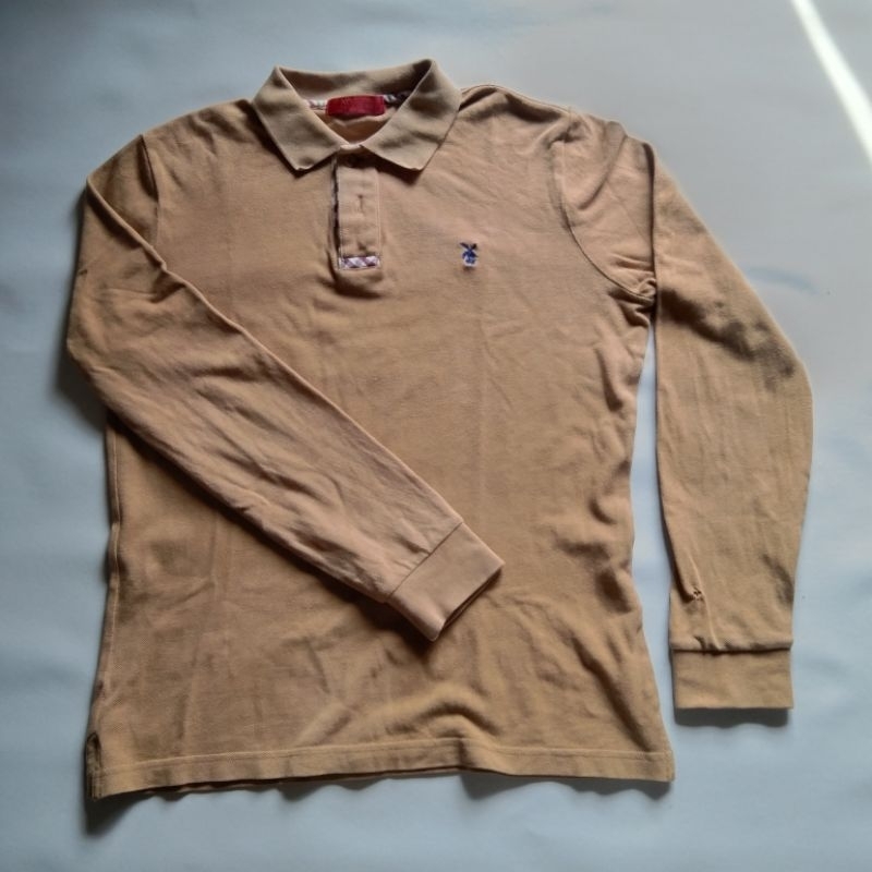 preloved || kaos polo coklat