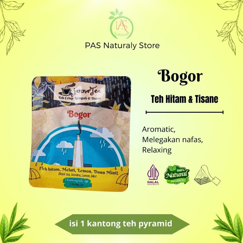 

JannaTea Bogor | Teh celup rempah | Artisan tea | Teh herbal | Sachet 1 Teabag