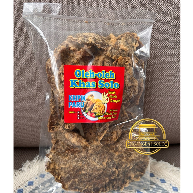 

Keripik Paru KRIPIK PARU SAPI PREMIUM 100gram Enak Gurih Renyah Nagih