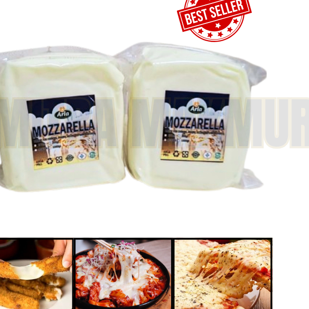 

Keju Mozarella Arla 250 gr Keju Lumer Mulur Pizza Topping Cheese Mozarella