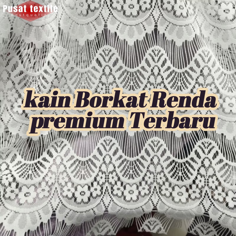 PROMO BISA COD// Kain Renda Premium//Bahan Kain Renda Premium//Kain Renda Kombinasi Baju//Kain Renda