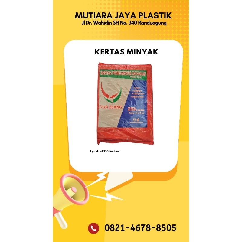 KERTAS MINYAK | KERTAS NASI COKLAT | KERTAS NASI PUTIH | KERTAS NASI BULAT
