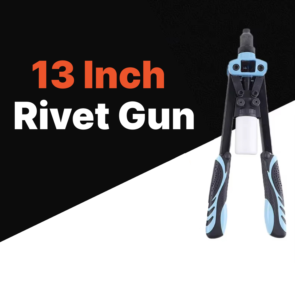 Two Handed Tang Rivet 13" Inch 2.4 - 6.4mm Set Handle Riveter Nuts Paku Ripet DM999-112