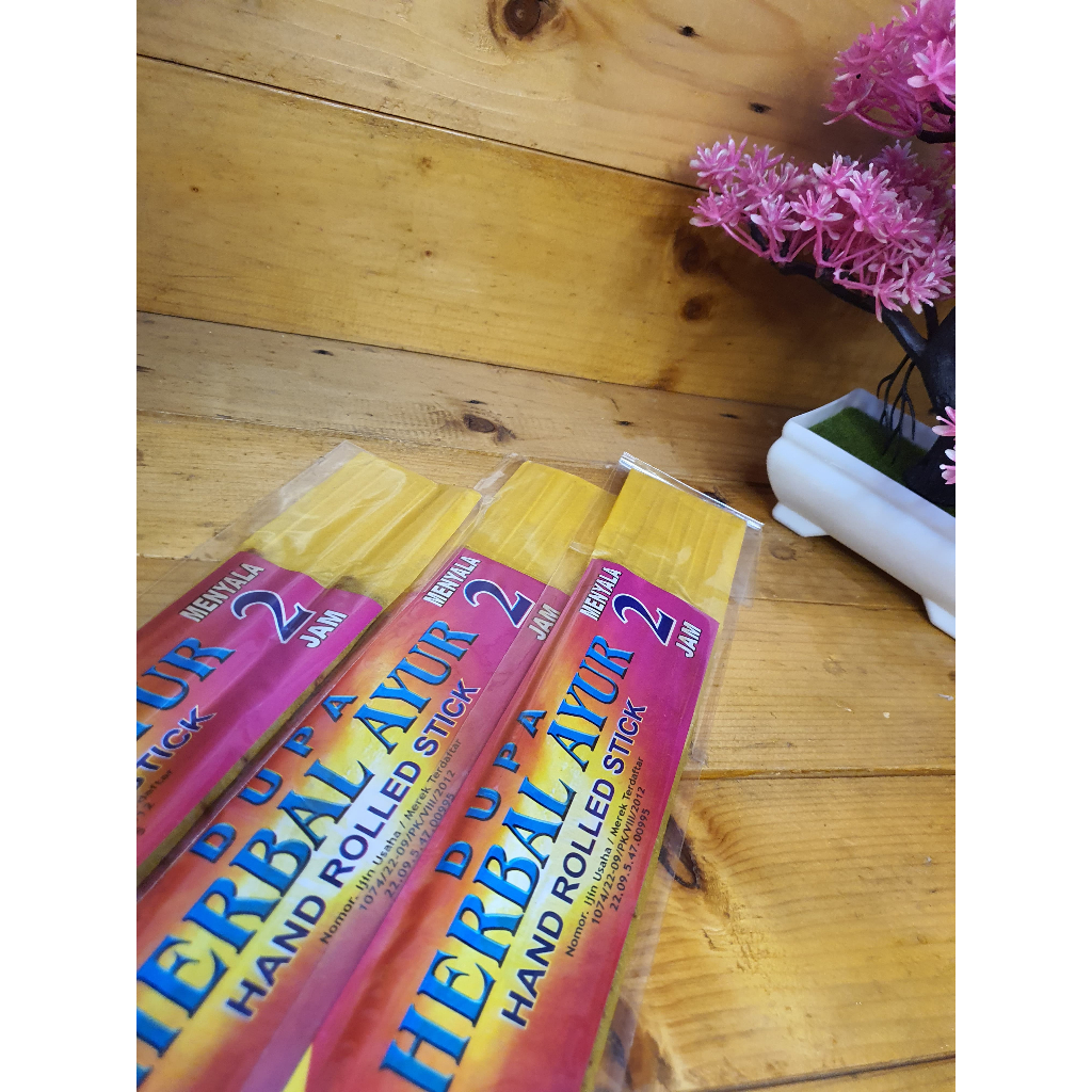 Jamooan Dupa Ayur Jumbo Dupa Ayur Herbal Dupa Wangi Aroma Terapi Tahan Lama