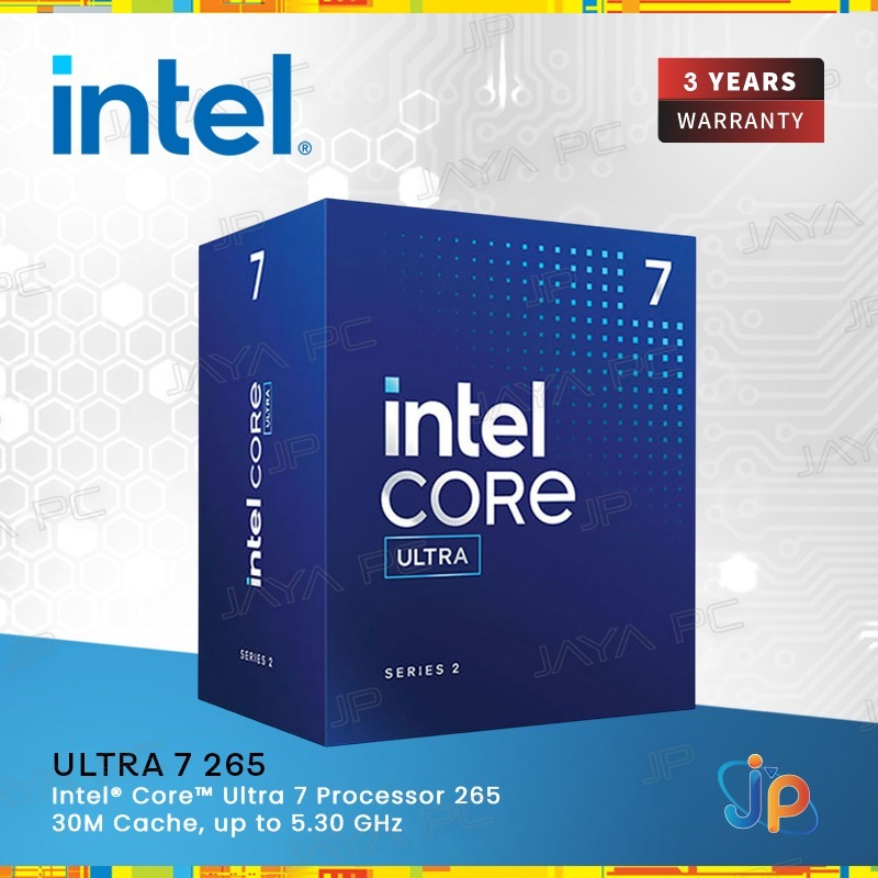 Processor Intel Core Ultra 7 265 Box Arrow Lake Socket LGA 1851