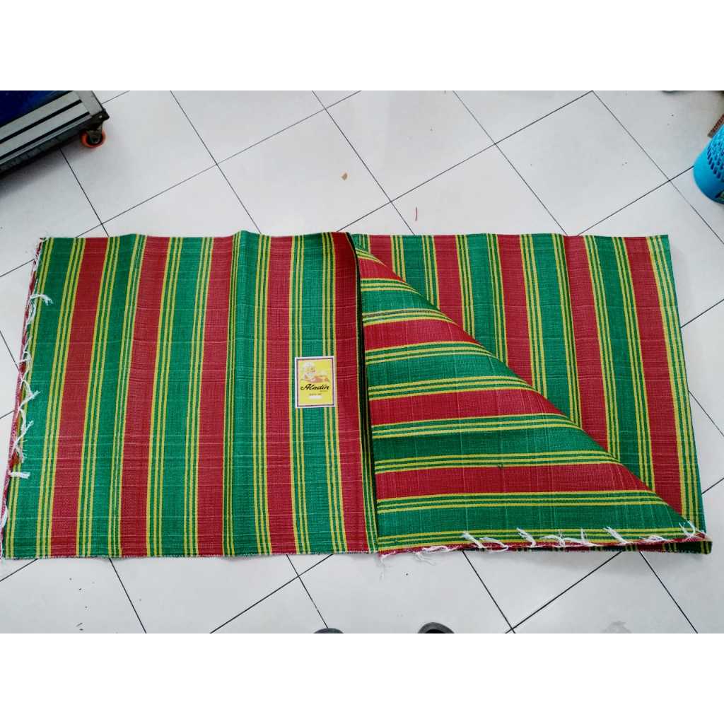 Tikar Plastik Double / Tikar Lipat Plastik Merk Aladin