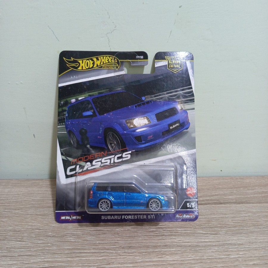 Hotwheels Premium Modern Classic Subaru Forester STi