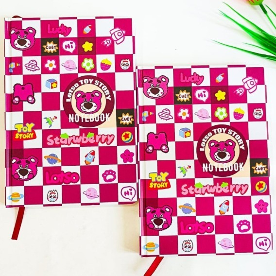 

BUKU NOTE MOTIF LOTSO/KARAKTER