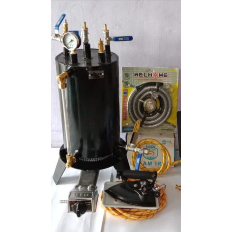 setrika uap boiler murah dan berkualitas/setrika uap boiler/setrika uap gas/setrika uap murah/mesin 
