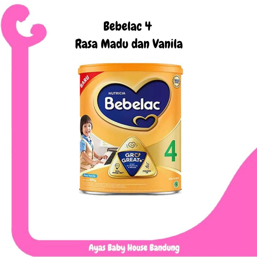 

Bebelac 4 Vanila Susu Pertumbuhan Bubuk 800 gr