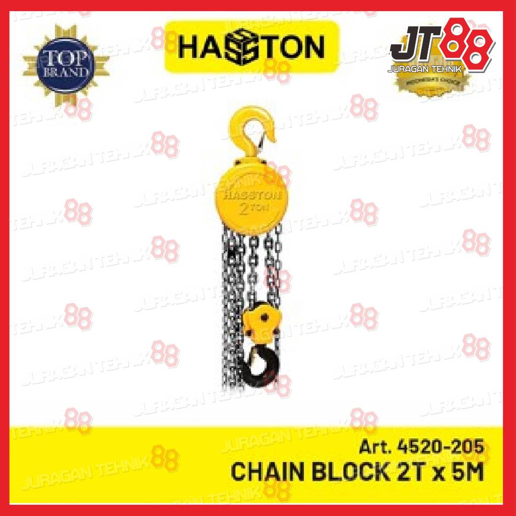 HASSTON PROHEX Chain Block / Takel 2 Ton x 5 Meter (4520-205)