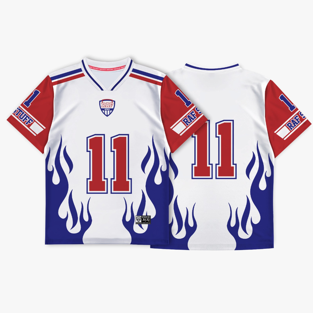 FWRD 11 Baju Kaos Jersey / Jersey Unisex / Streetwear / Oversize / Vintage / Musik / Retro / Boxy Fi