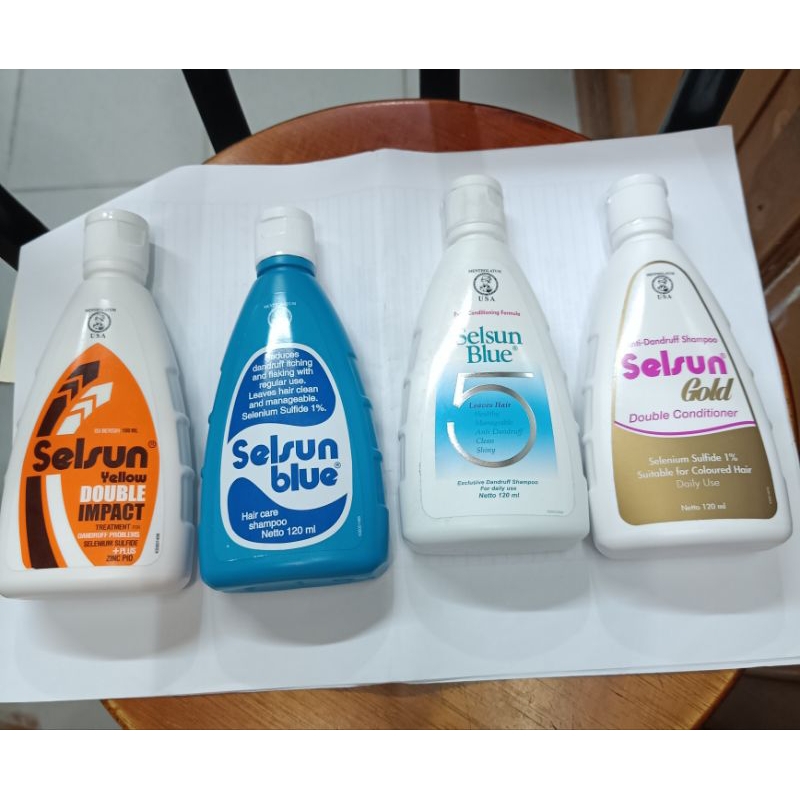 Selsun Shampoo anti Ketombe.