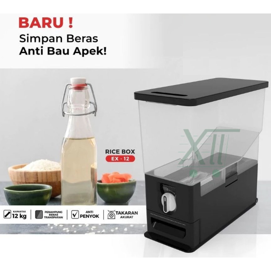 PENYIMPANAN BERAS / RICE BOX MASPION EX 12