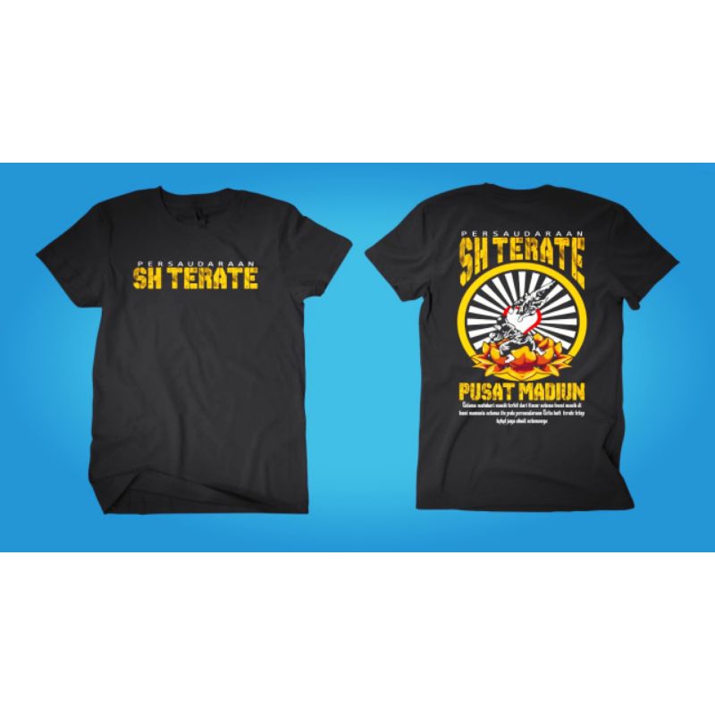 kaos SH Terate emas bulat