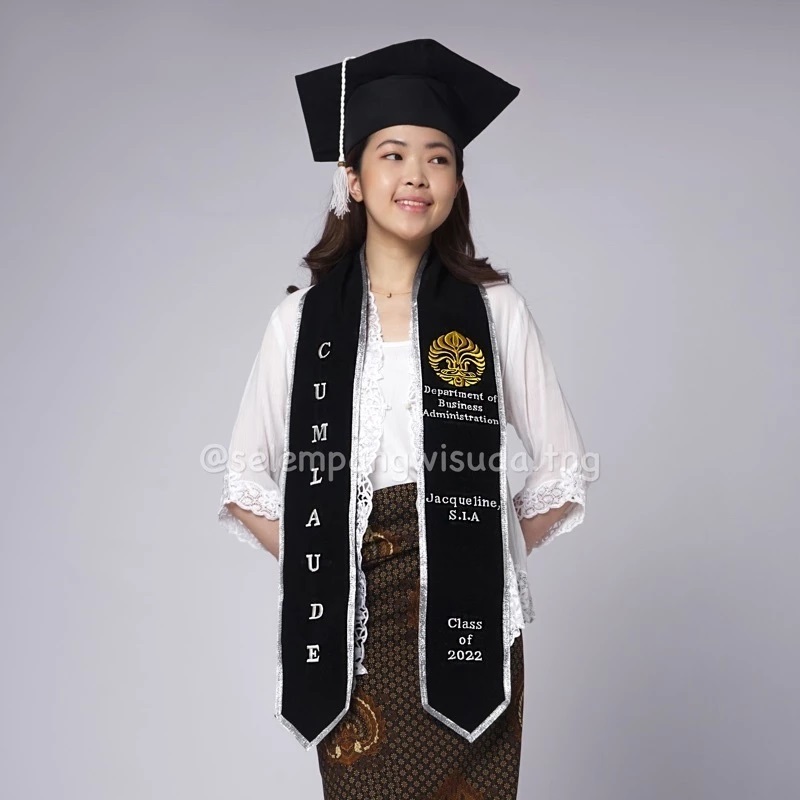 SELEMPANG WISUDA KALUNG/LEHER POLOS