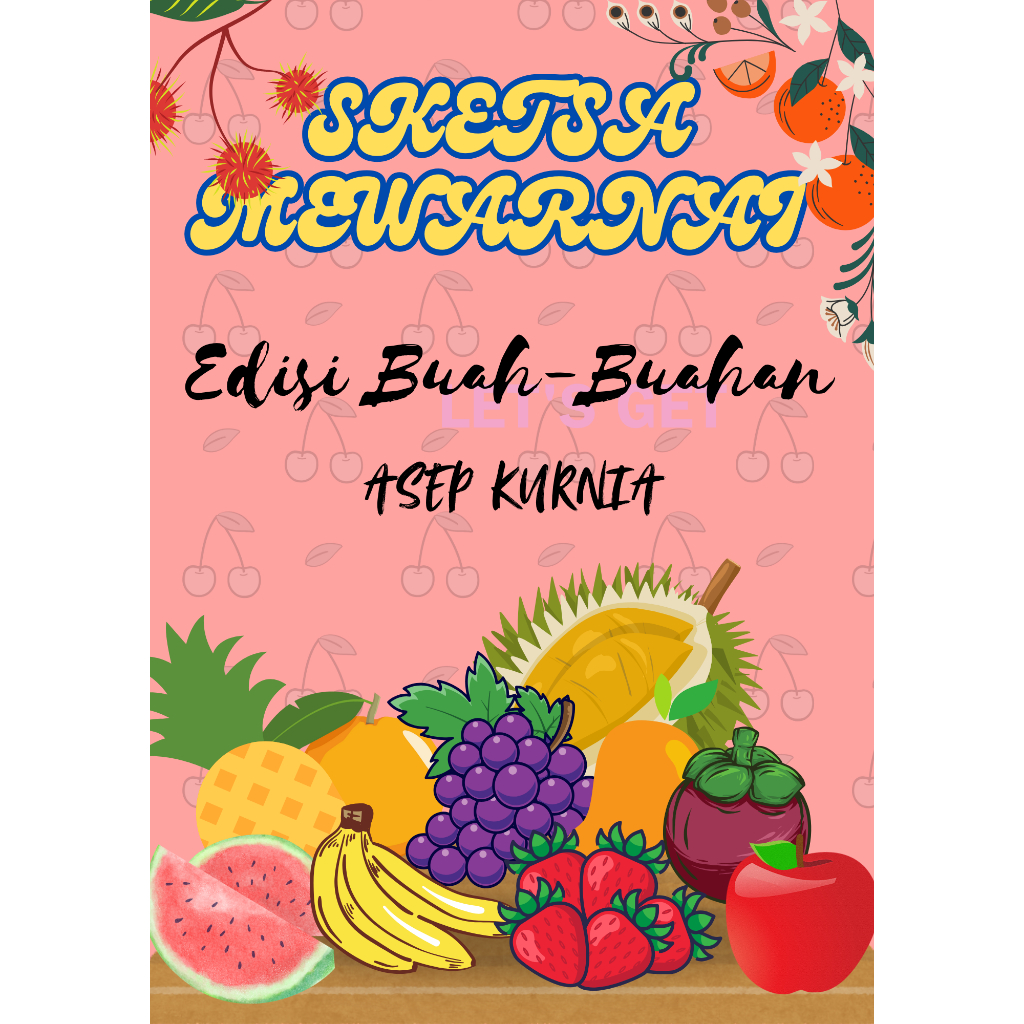 

BUKU SKETSA MEWARNAI EDISI BUAH- BUAHAN ISI 10 LEMBAR 5K