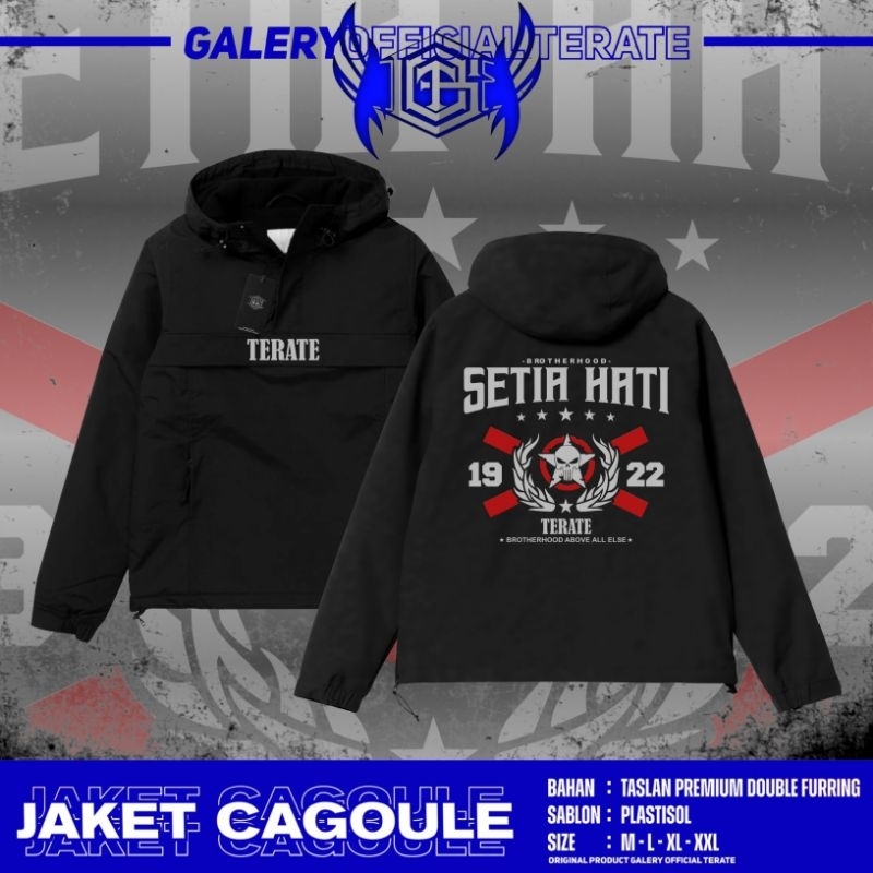 Jaket Cagoule Setia Hati Terate Jaket PSHT 1922