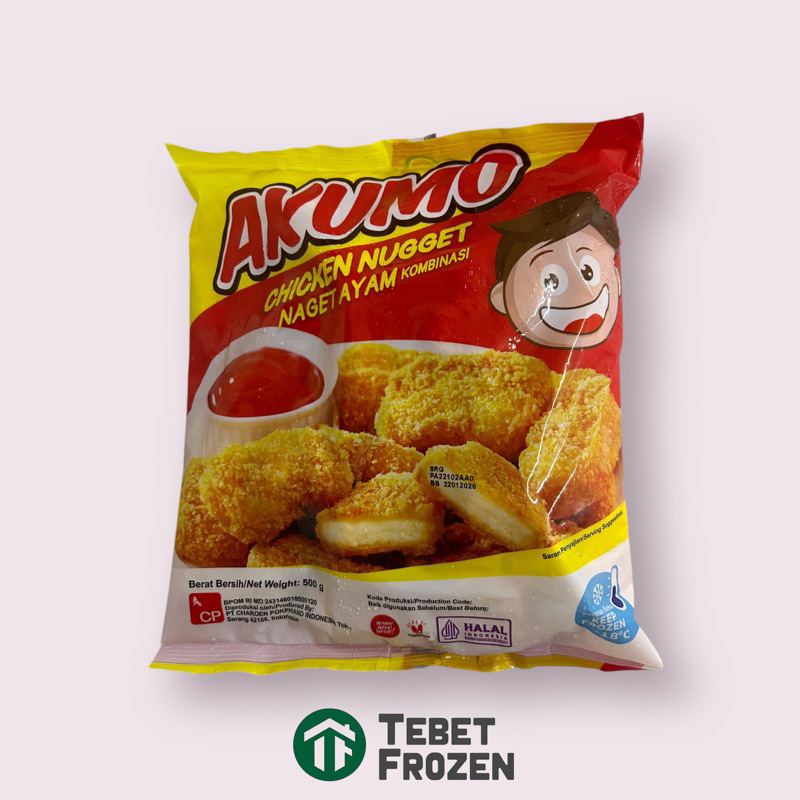 

AKUMO NUGGET 500GR - TEBET FROZEN