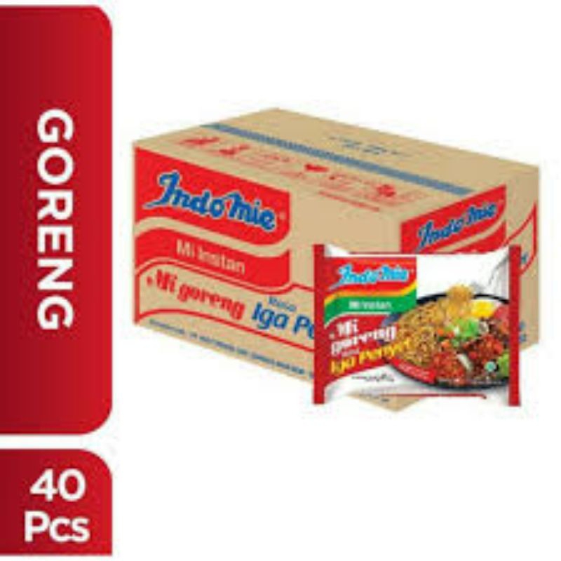 

INDOMIE GORENG RASA IGA PENYET 20 PCS SETENGAH DUS