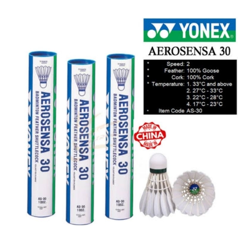 shuttlecock Yonex Aerosensa 30 Original