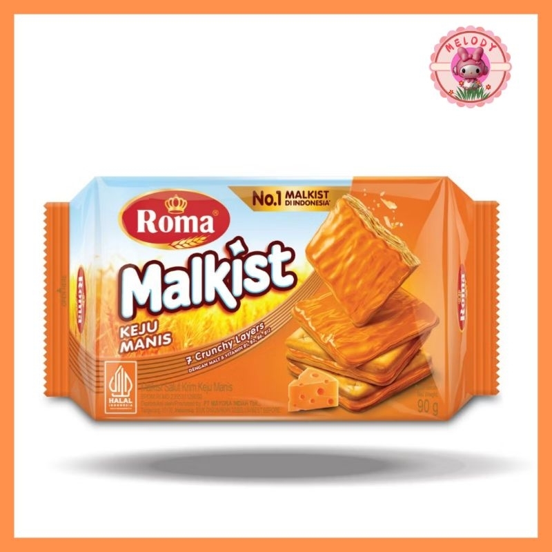 

Roma Malkist Keju Manis 90gr