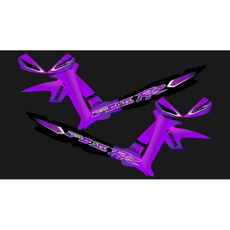STRIPING STICKER TRANSPARAN FIZR DESAIN CUSTOM ELEGAN