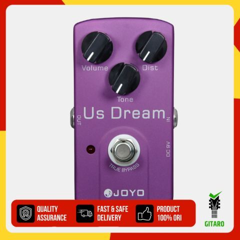 Efek Gitar Effect Guitar Distorsi JOYO JF-34 Distortion US Dream Joyo JF34