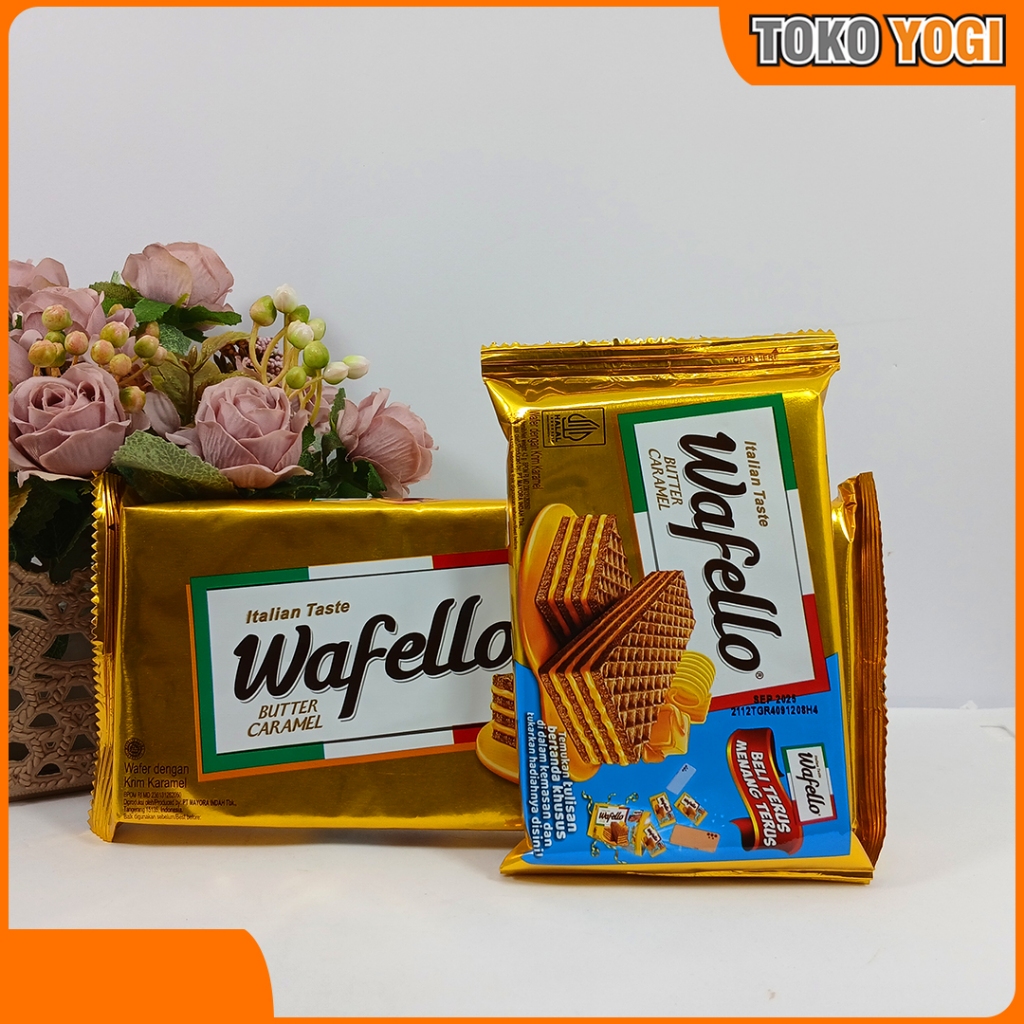 

WAFELLO BUTTER CARAMEL VARIAN || WAFER KRIM KARAMEL