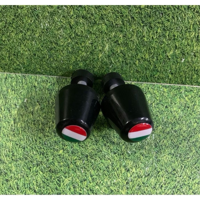 Jalu Stang Satria Fu logo Italy warna hitam Jalu Stang Motor Satria Fu Logo Italy Model Timbul Bandu