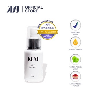 Keaj Beaute Face Mist Cica, Safron, Centella, Lemon Extract, Air Zamzam 60ml