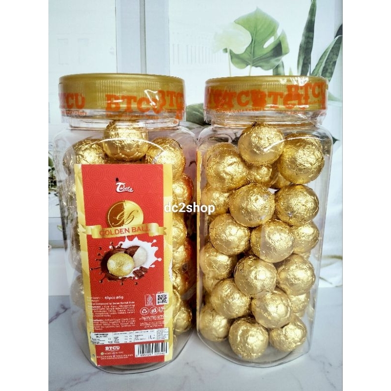 

Cokelat Golden Balls 1toples isi 40pcs Kemasan Baru