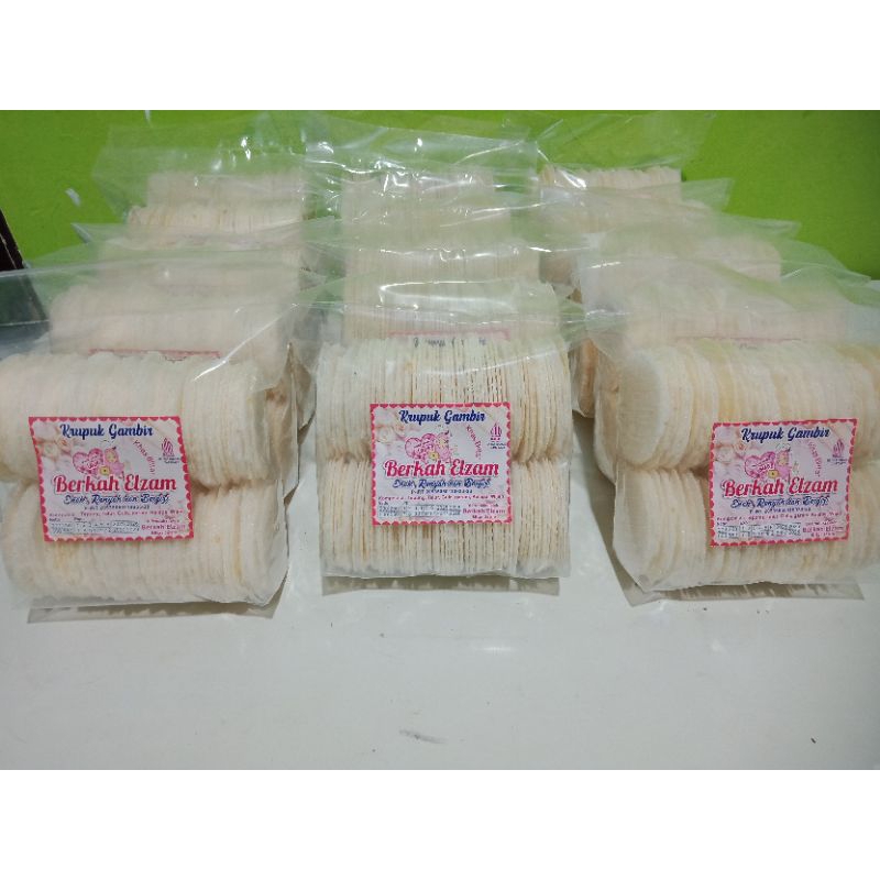 

krupuk gambir gurih mini