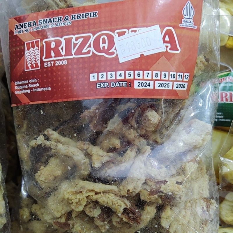 

Rizquna keripik jamur tiram snack magelang