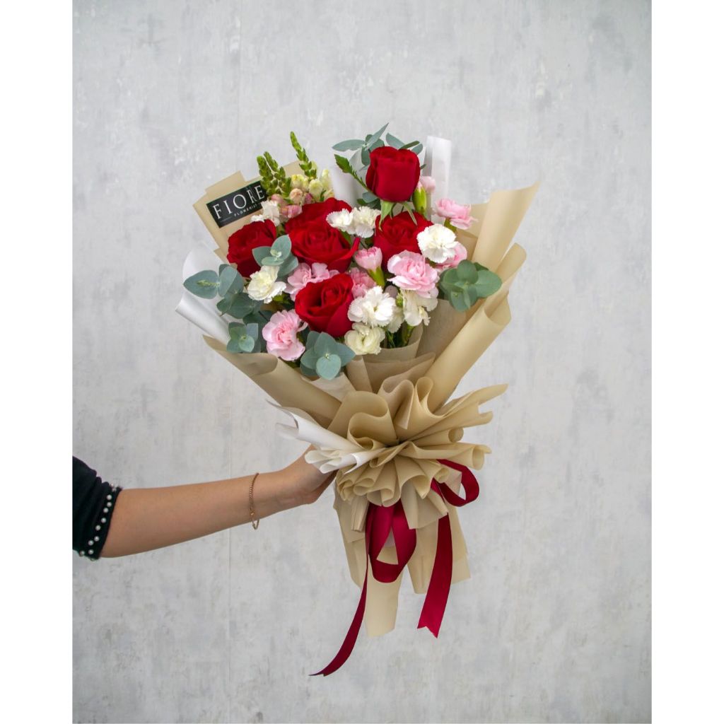 SOPHIA BOUQUET FRESH FLOWER/BUNGA ASLI