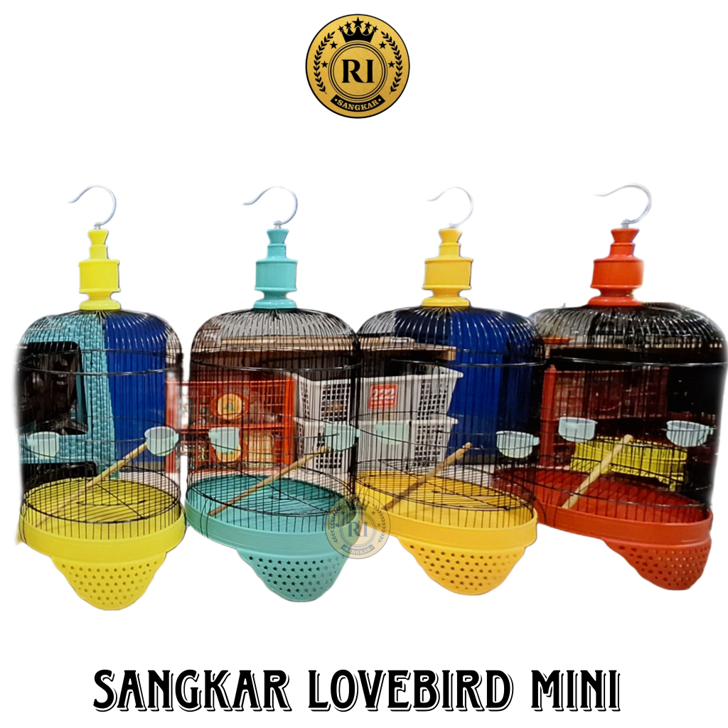 Sangkar Besi Love Bird Tanggung