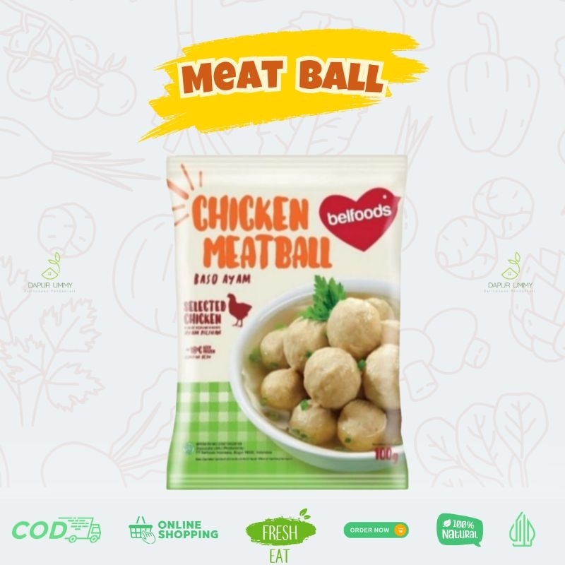 

BELFOODS | Baso Ayam | Chicken Meatball 100g