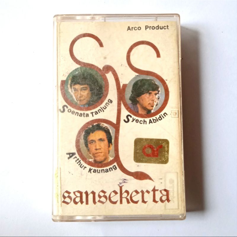 Antik Vintage Kaset Pita Rock Lama SAS GROUP - SANSEKERTA Legendaris Langka Utuh Layak Koleksi