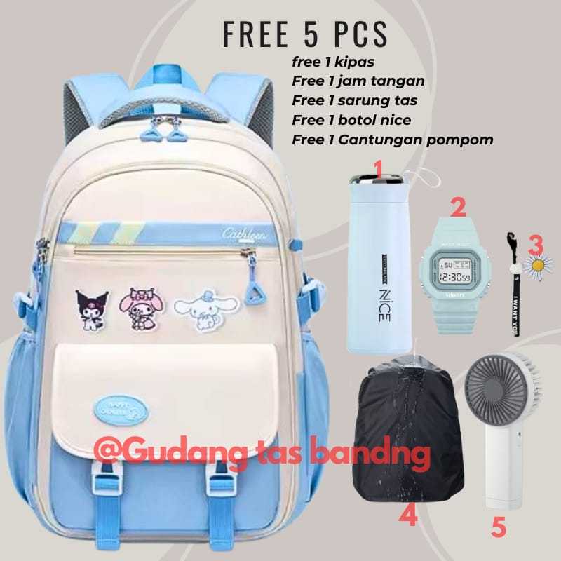 Ransel Sekolah Lucu Tas Sekolah Karakter Tas Ransel KULKAS Terbaru